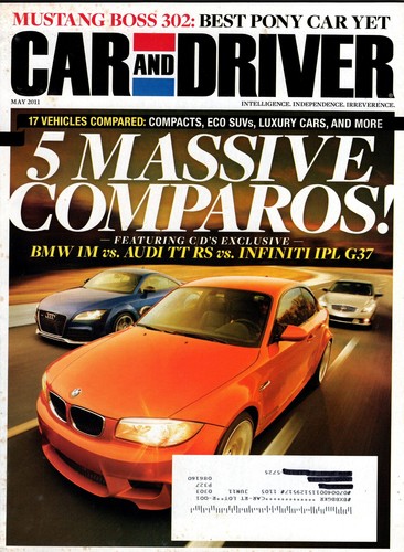 Car driver may 2011 - &, bmw