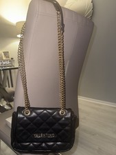 Valentino Shoulder Bag Small Black Leather
