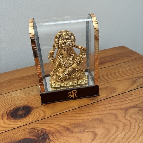 Saraswati idol 11cm mixed - saraswati,