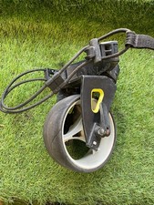 SM - MOTOCADDY M1 / M3 TROLLEY EASILOCK FRONT WHEEL ASSEMBLY & STRAP ONLY - GC