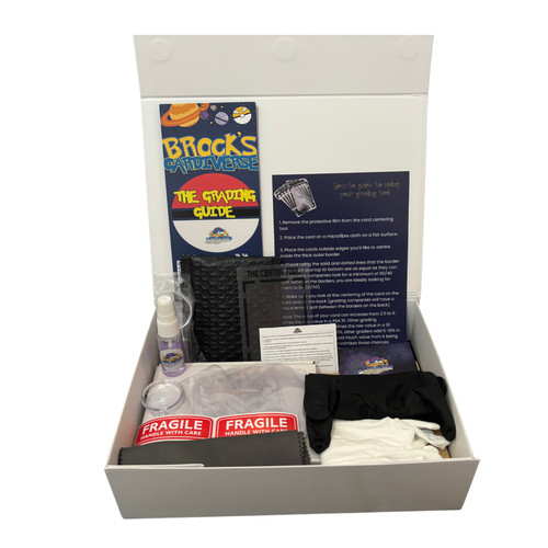 Trading card pre grading kit - pre,