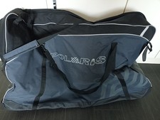 Polaris Bicycle/Bike Travel Luggage Bag. Large/Padded/2 x Rim Bags. Wheels. GC.