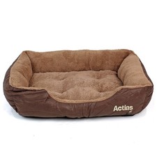 Dog Bed Pet Puppy Faux Leather