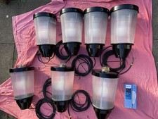 THORN GAMMA BASIQUE 18W LED POST TOP STREET LIGHT LANTERNS NEW CONDITION REBUILT