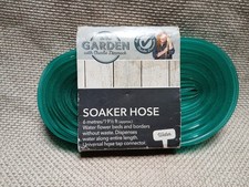 6M SOAKER HOSE PIPE GARDEN DRIP IRRIGATION WATER SPRINKLER LAWN PLANTS (B)