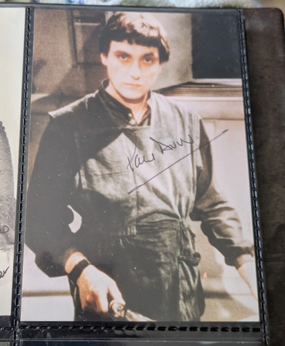 Actor paul darrow signed - actor,