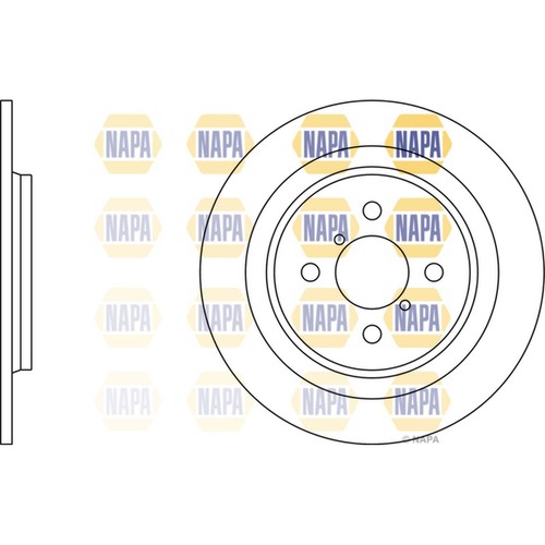 Brake discs solid for - 2x,
