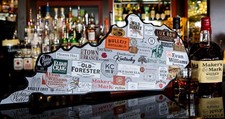Kentucky Bourbon  Sign with