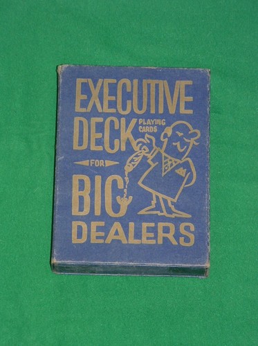 Executive deck vintage - executive, playing