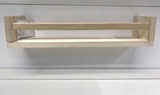 2 X IKEA BEKVAM WOODEN SPICE JAR RACK Wall Mounted Storage Shelf,Lowest price,