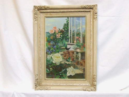 Original signed framed oil