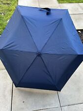 Totes Navy Compact Umbrella ~ Brand New