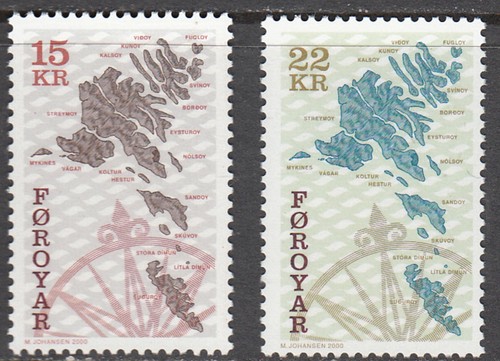 Faroe islands 2000 maps - islands,