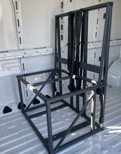 Fixed campervan seat frame to fit VW Crafter - with 3 point seat belts