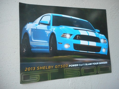 2013 shelby gt500 brochure - gt500,