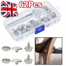 124/62PCS Heavy Duty Snap