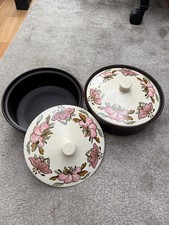 Palissy England Floral Lidded