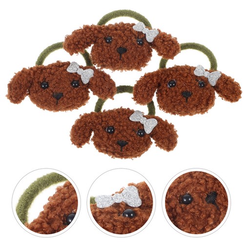 Coffee fabric dog - dog, ties