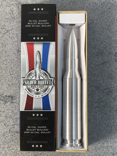 Silver bullet bullion cal - .50,