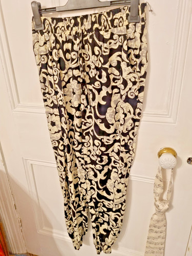 Black off white floral high - off,