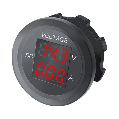 Car led digital voltmeter - digital, dc