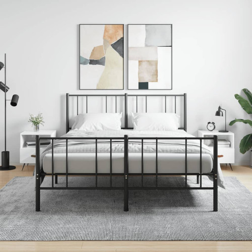 Bedside cabinet high - high, gloss