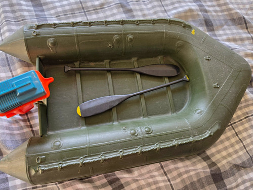 Action man vintage dinghy - action,