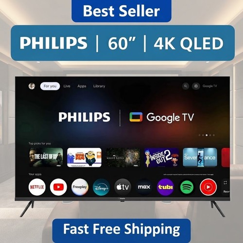 Philips qled uhd google - qled,