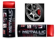 METALLIC Flame RED Brake Caliper Paint Spray Aerosol (CPM/R) Motorbike K
