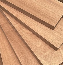 Sapele boards Kiln Dried Planed Solid Sapele ALL BOARDS are 22mm Thickness!!