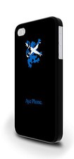 Black Scottish Aye Phone Saltire Cover Case for iPhone 4/4s 5/5s 5c 6 6 Plus