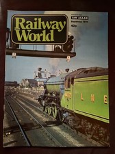 Railway World magazine by Ian Allan - September 1979