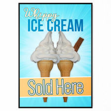 Ice Cream Sold Here Poster