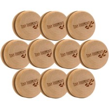 10Pcs Classic Wooden Yo-Yos - 5cm Yoyo Toys by Tiny Footprints Party Favours