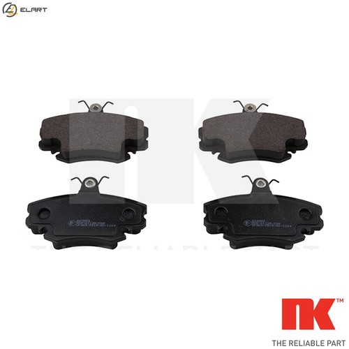 Brake pad set disc - pad,