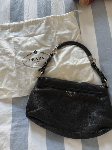 Prada black leather - prada, 2004