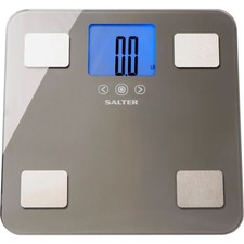Salter Charcoal Maximum Capacity Body Analyser Scale - Free 1 Year Guarantee