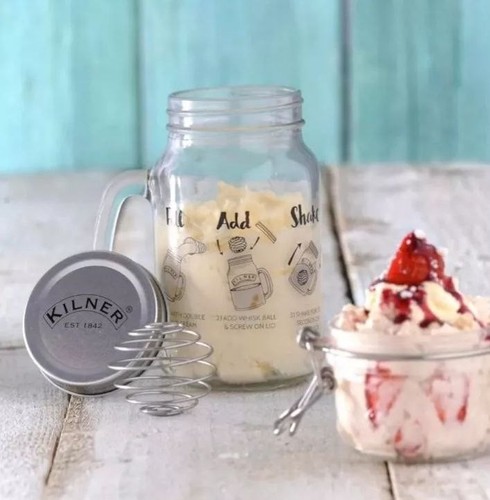 Shake make whipped cream - make,