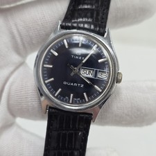 Vintage Timex Q Mens Day Date