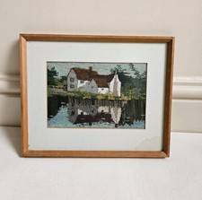 Vintage Small Framed Woolwork