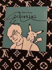 Ed Sheeran Signed Celestial CD