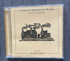 A Child's Christmas in Wales CD Peter Layton reads Dylan Thomas 1984 rare