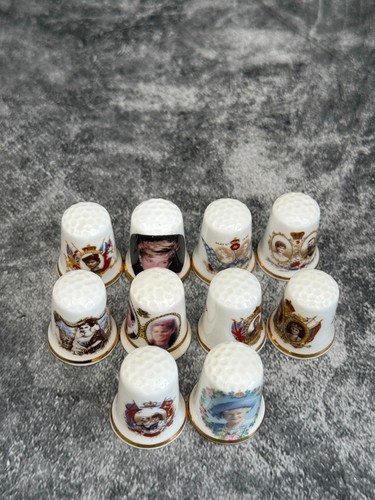 Thimbles collection porcelain - thimbles,