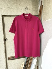 Burberry Brit Embroidered Logo Polo T-Shirt Size XXL/XXXL Pink