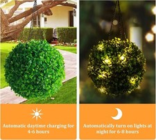 Topiary Ball Garden Light Rose