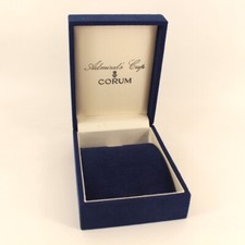GENUINE CORUM WATCH BOX BLUE ADMIRAL'S CUP