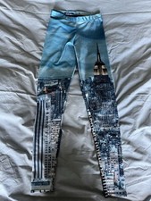 Black Milk Clothing New York Skyline Leggings Small