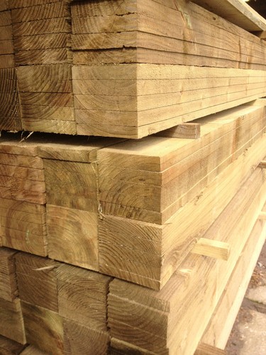 Tanalised timber fencing - timber,