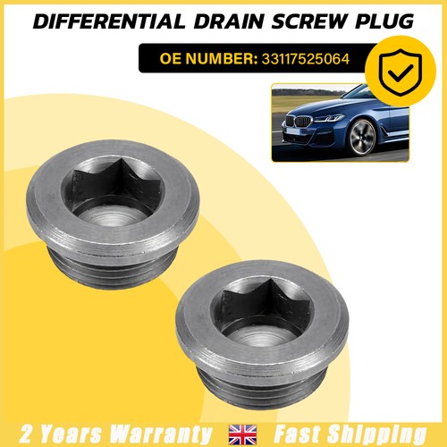 Diff plug with seal fits - 2x,