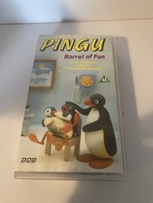 Pingu Barrel Of Fun VHS Video